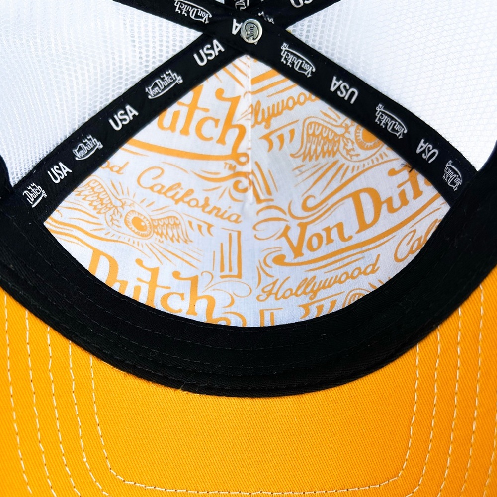 ❎ SOLD ❎ Von Dutch Yellow and Black Cap - Picture 5 of 5